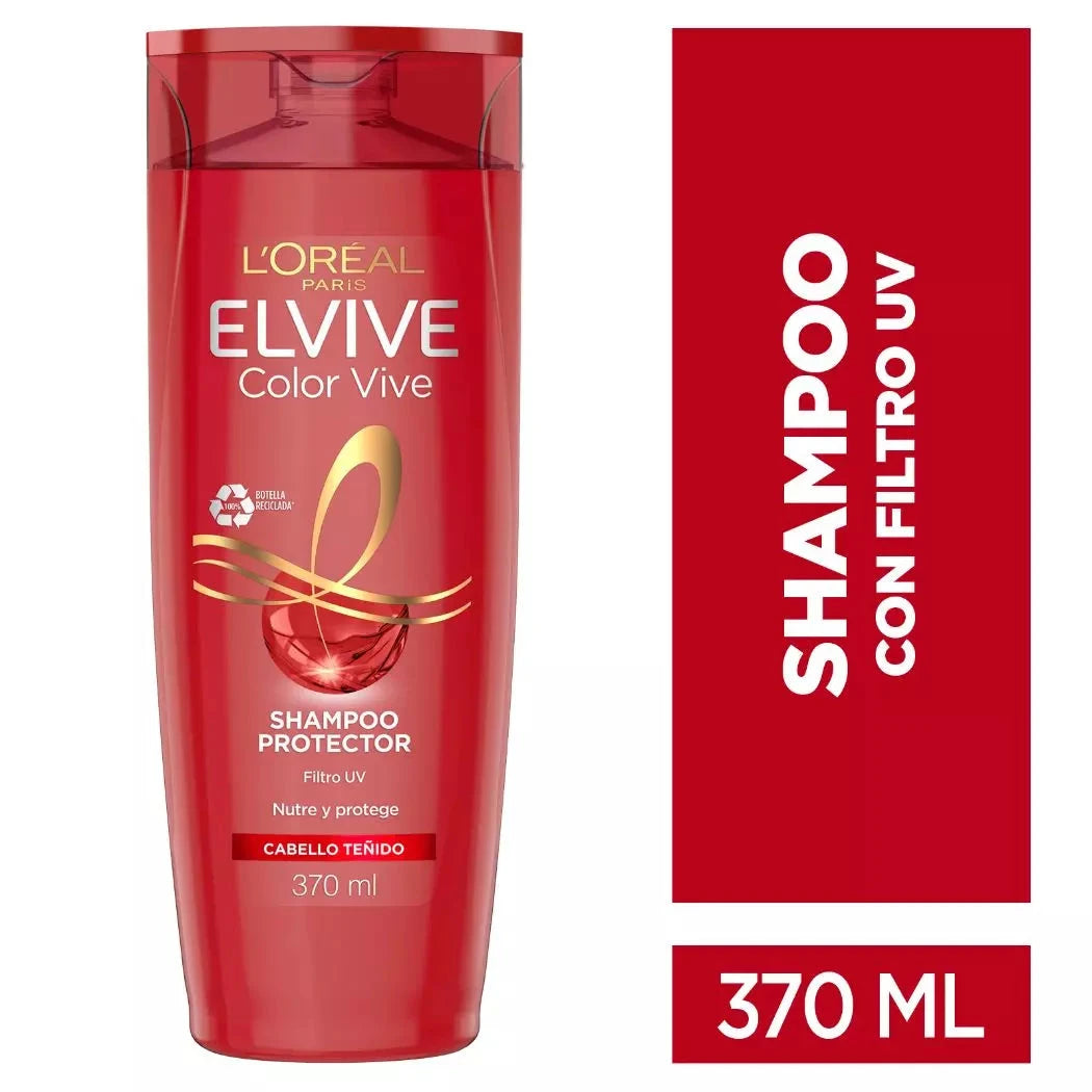 Shampoo Elvive Color Vive 370 Ml Loreal Paris